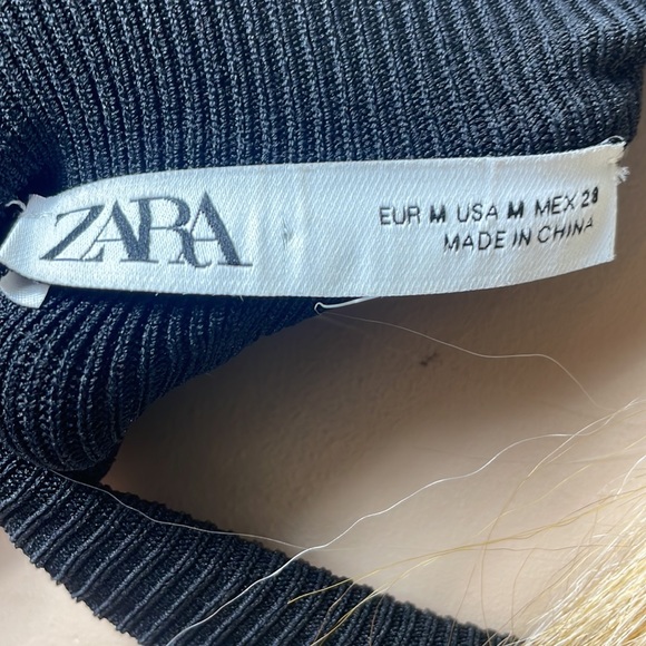 ZARA STUDDED TOP - Picture 9 of 10